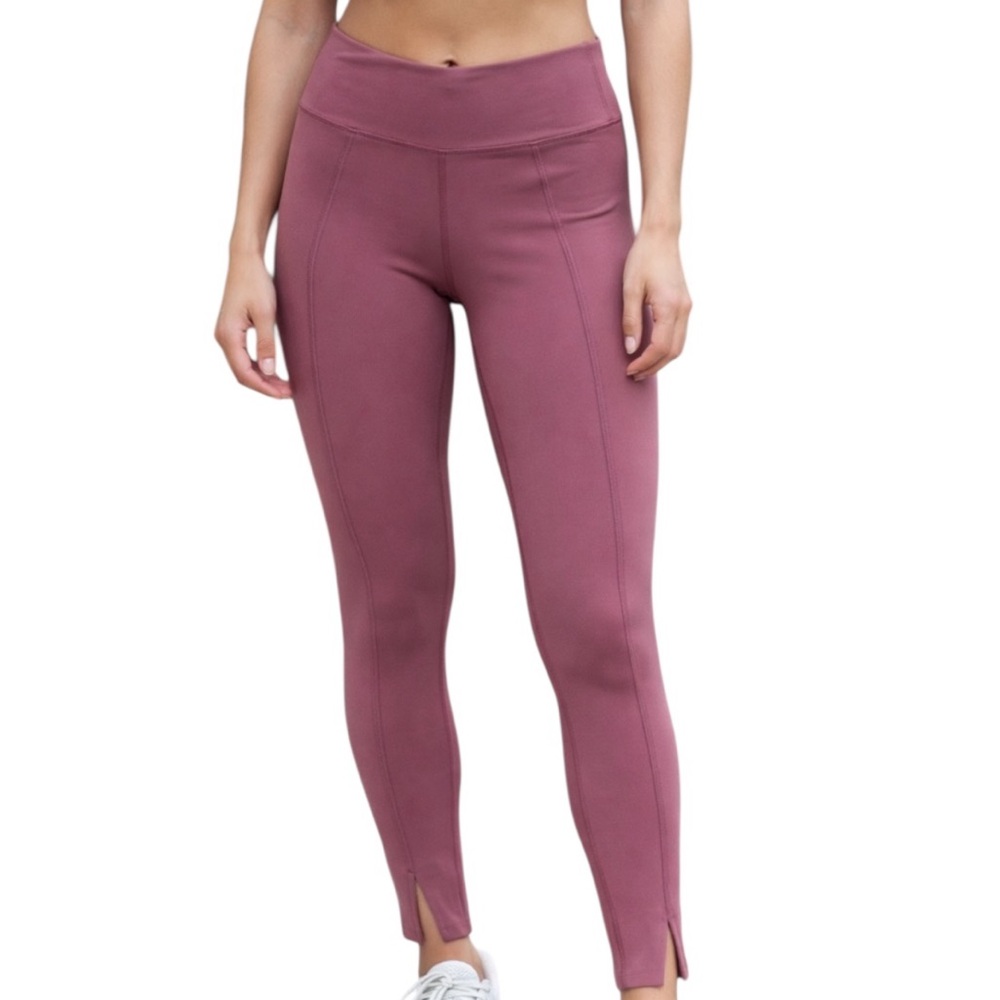 Kimberly C Pink High Waisted Leggings Size Large